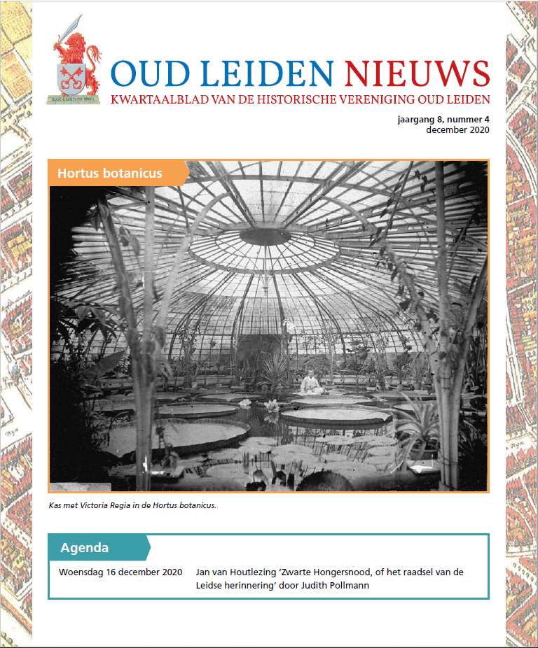 Oud Leiden Nieuws jaargang 8 nr. 4 december 2020