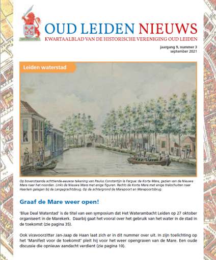 Oud Leiden Nieuws jaargang 9 nr. 3 september 2021