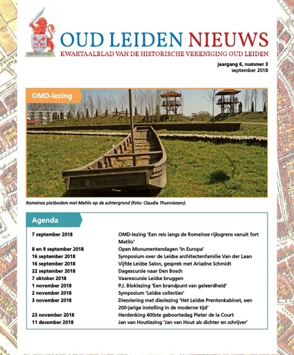Oud Leiden Nieuws jaargang 6, nr. 3 september 2018