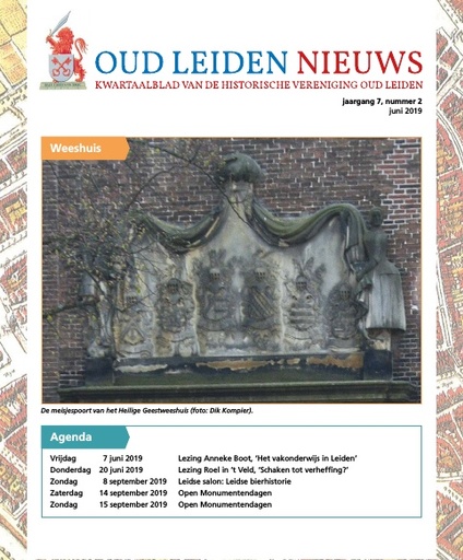 Oud Leiden Nieuws jaargang 7, nr. 2 juni 2019